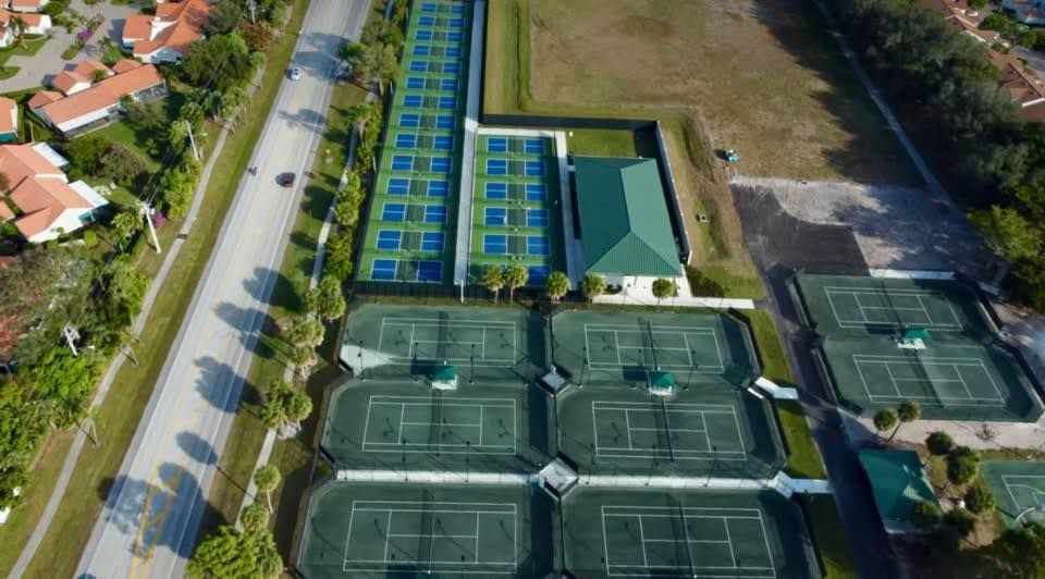 Tennis courts